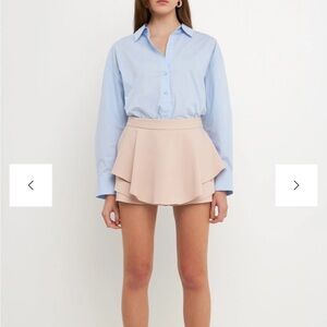 NWT Endless Rose ruffled skort